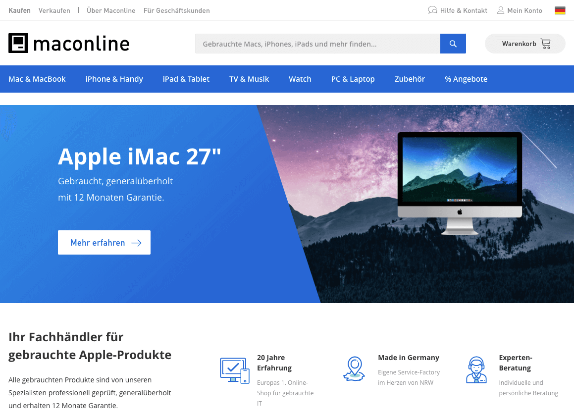 maconline Screenshot