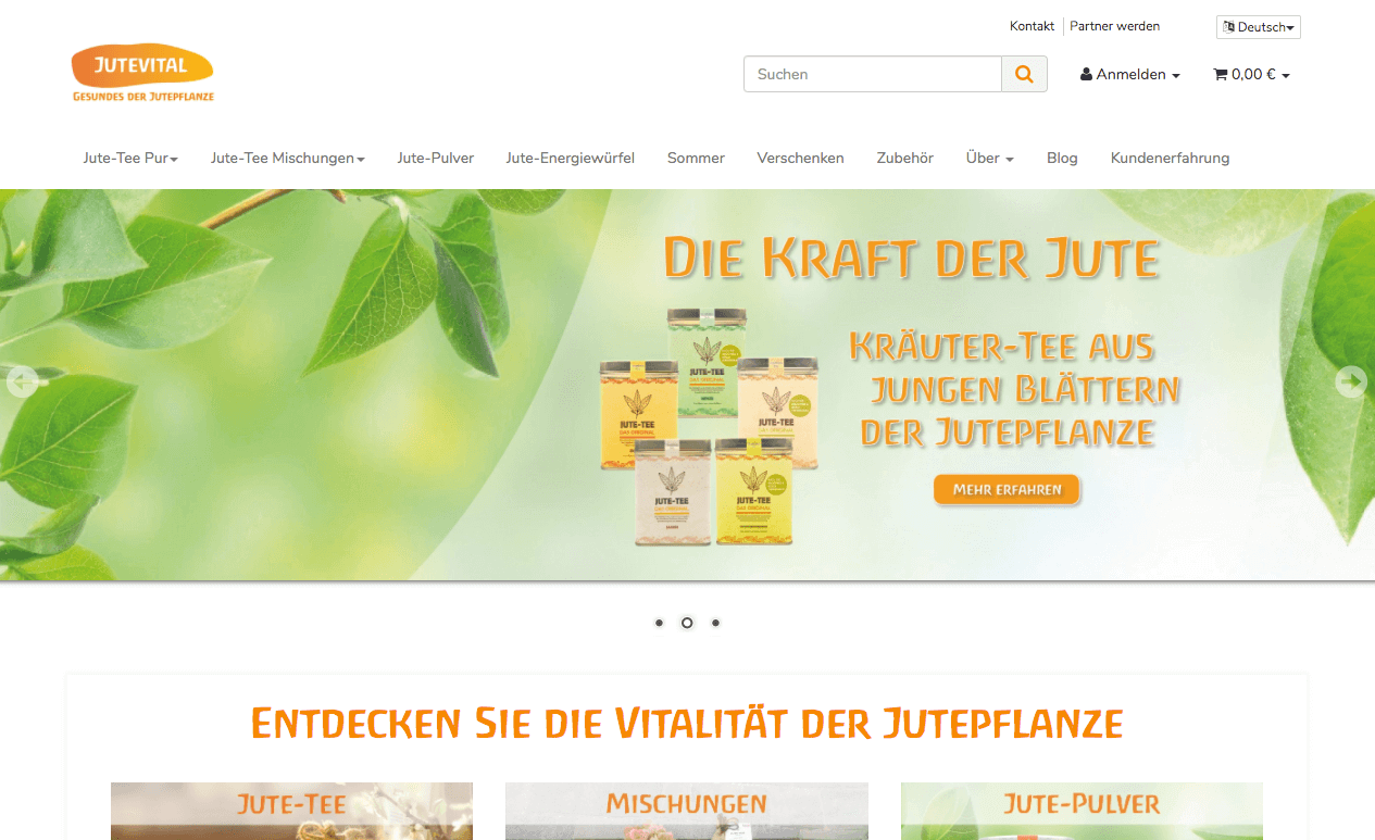 JUTEVITAL Screenshot