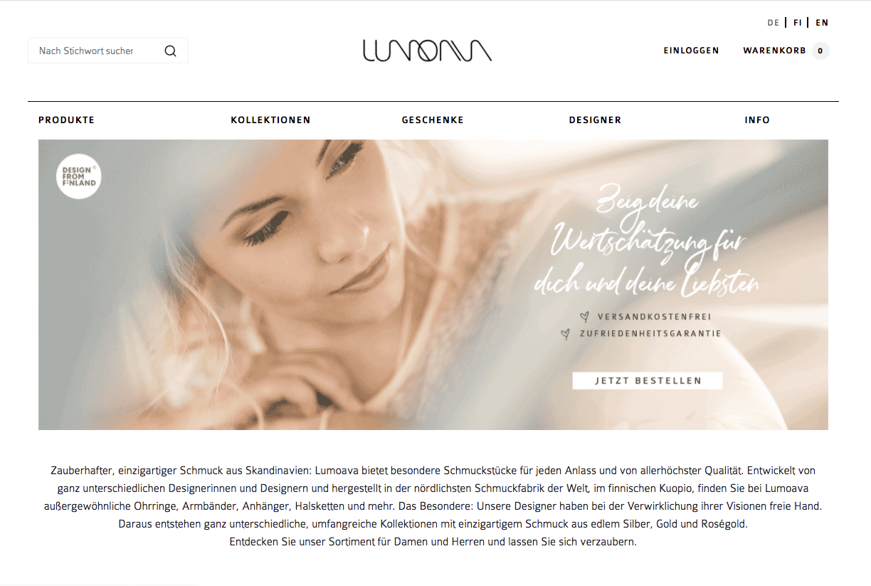LUMOAVA Screenshot