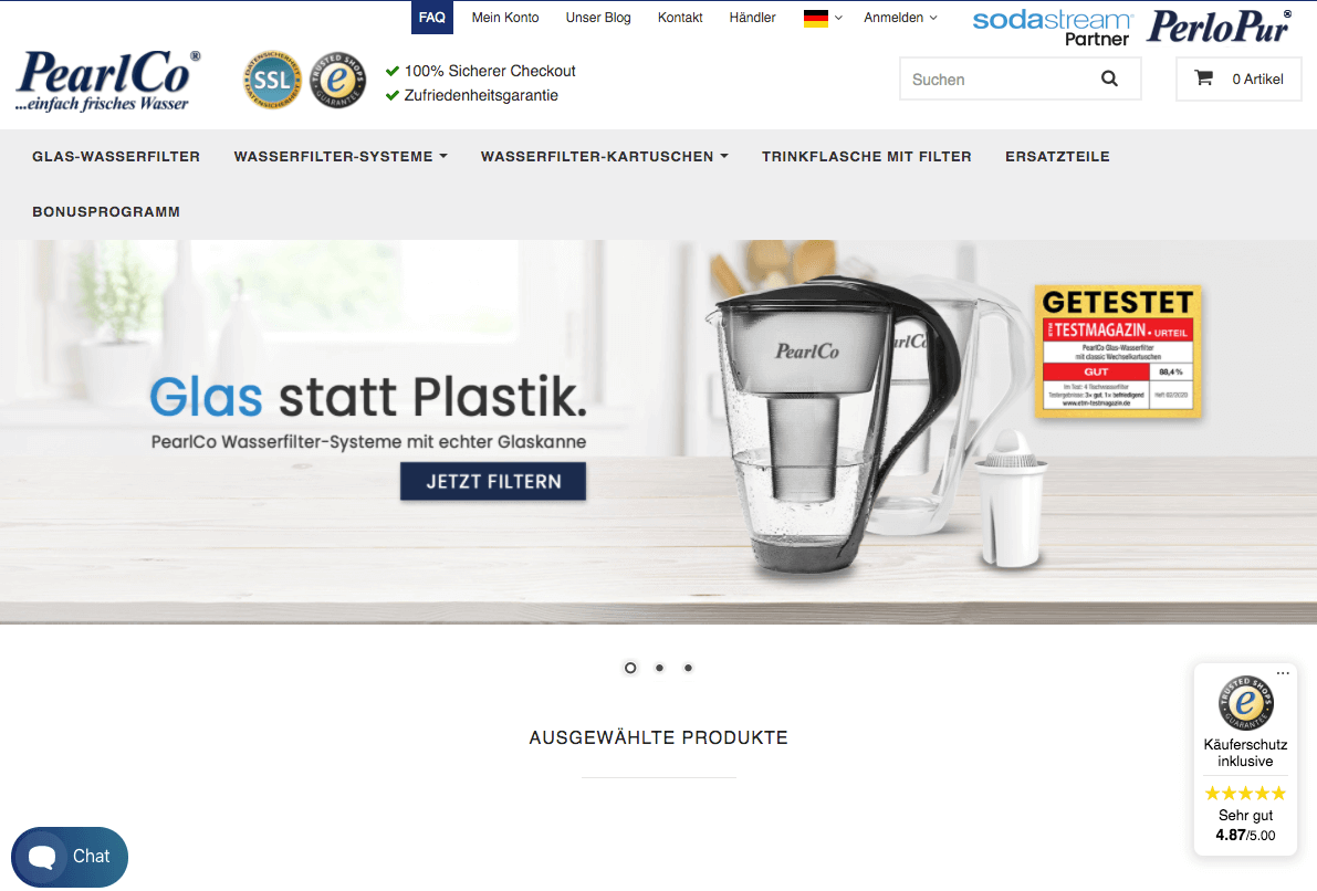 PearlCo Screenshot