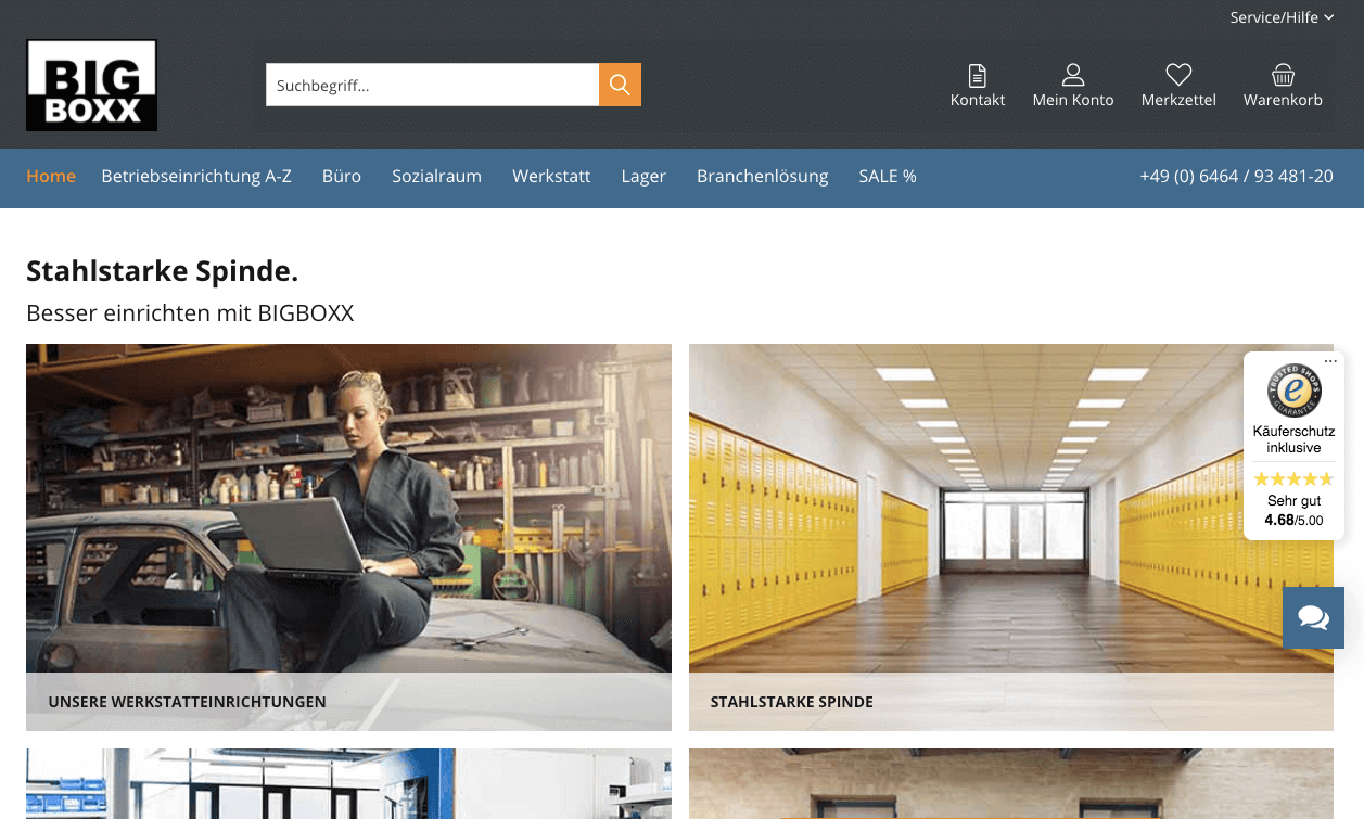 BIGBOXX Screenshot