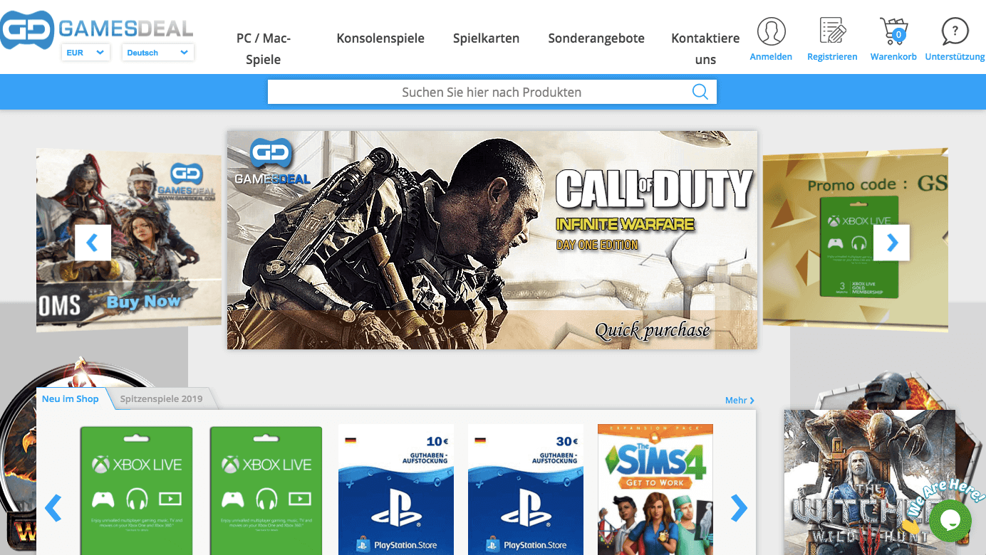 GAMESDEAL Screenshot