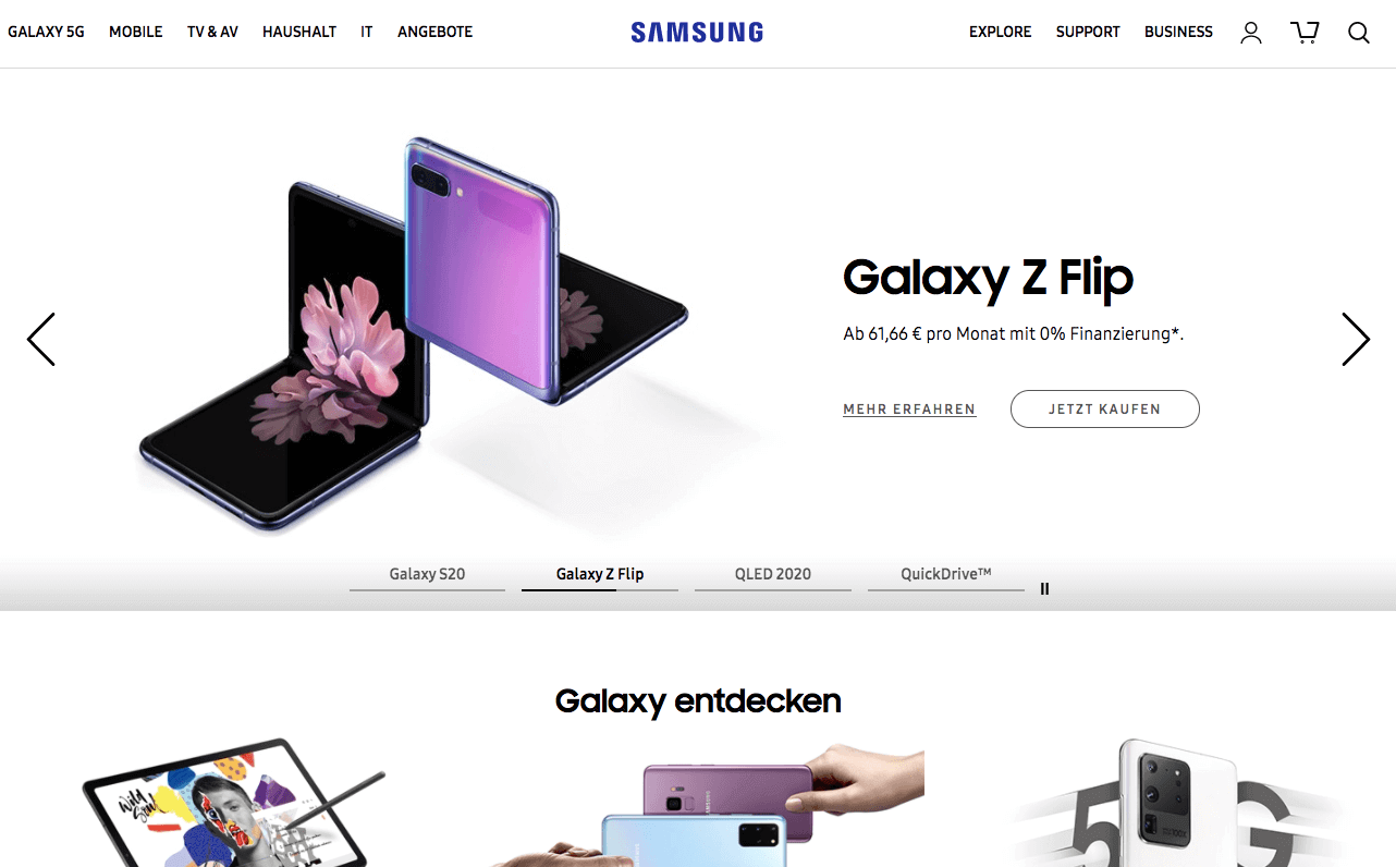 SAMSUNG AT Screenshot