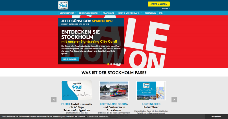Stockholm Pass Screenshot