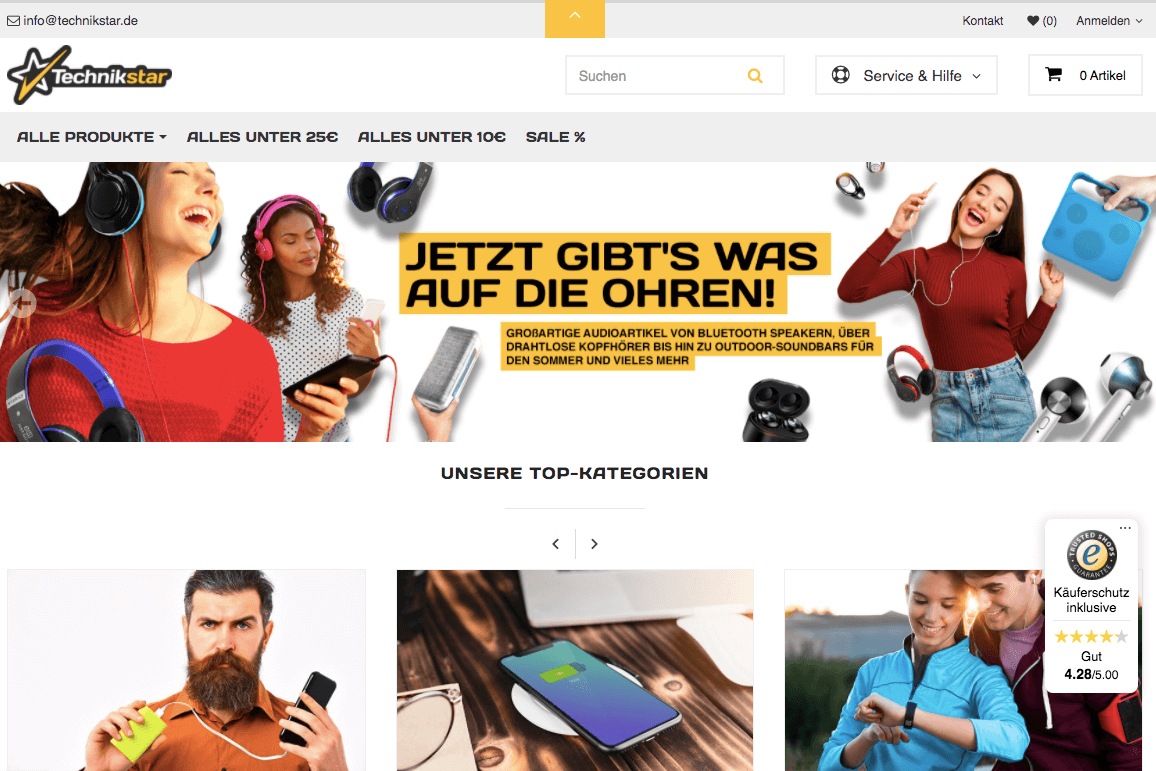 Technikstar Screenshot