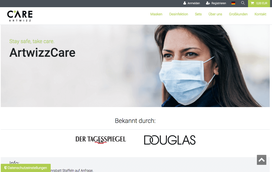 ArtwizzCare Screenshot