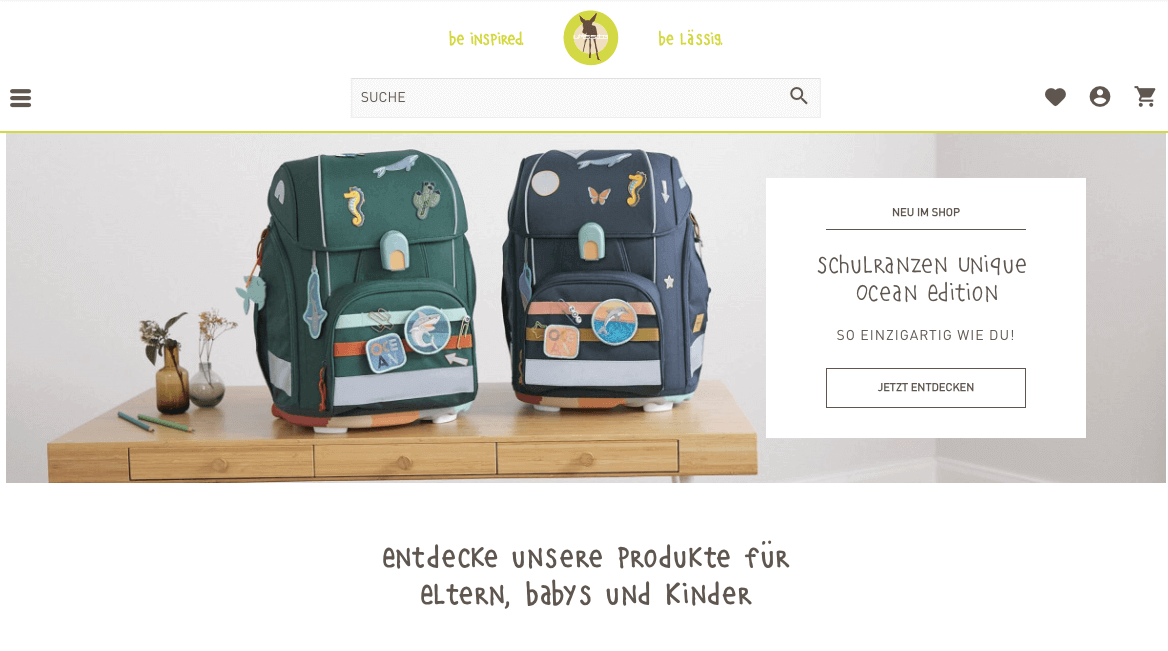 LÄSSIG Fashion Screenshot