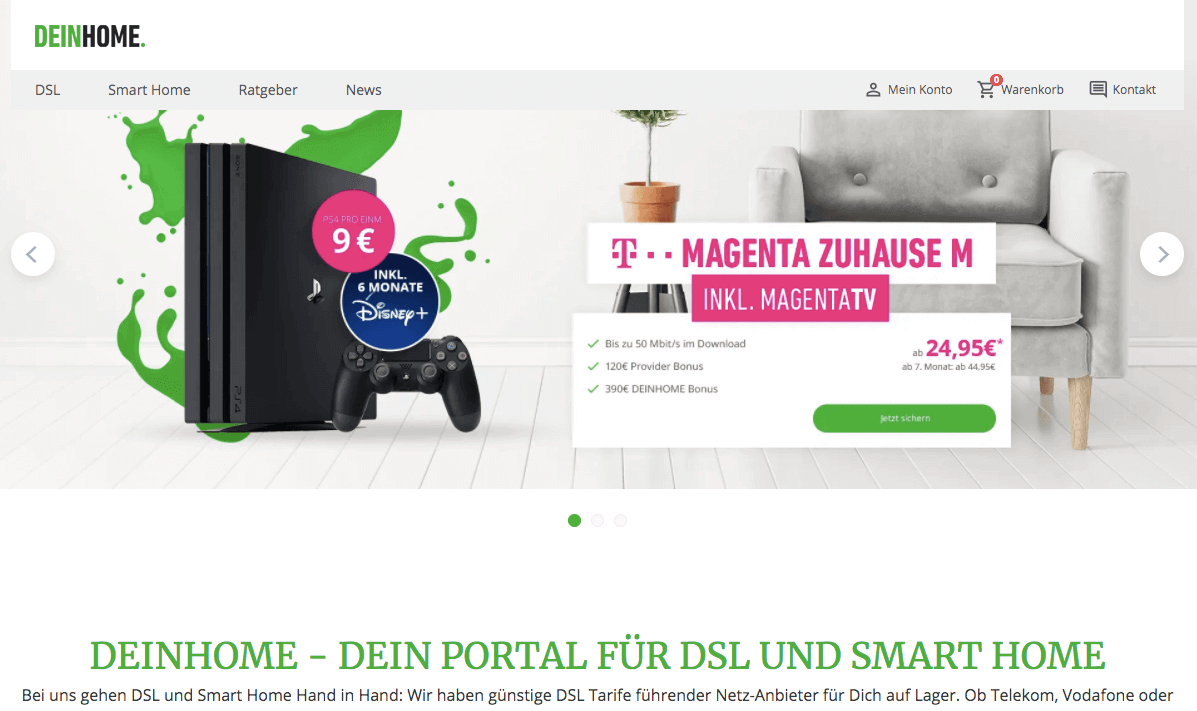 DEINHOME Screenshot