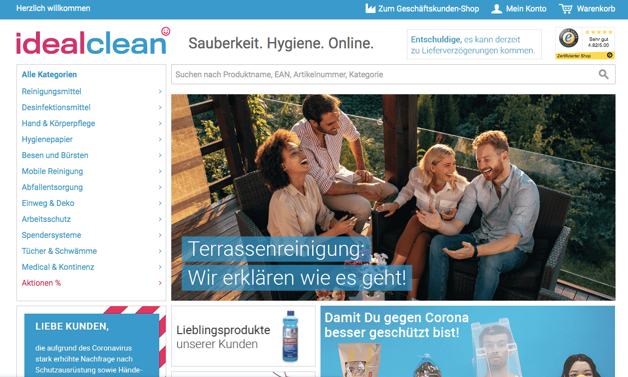 idealclean Screenshot