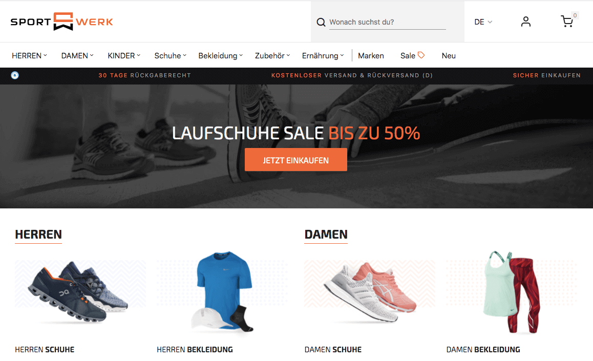 SPORTWERK Screenshot