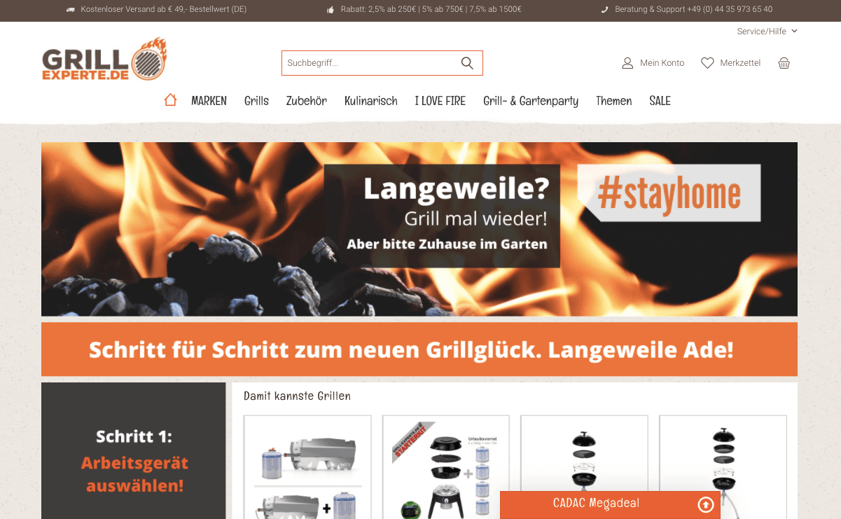 GRILL-EXPERTE.DE Screenshot