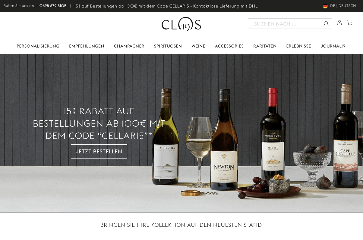 CLOS19 Screenshot