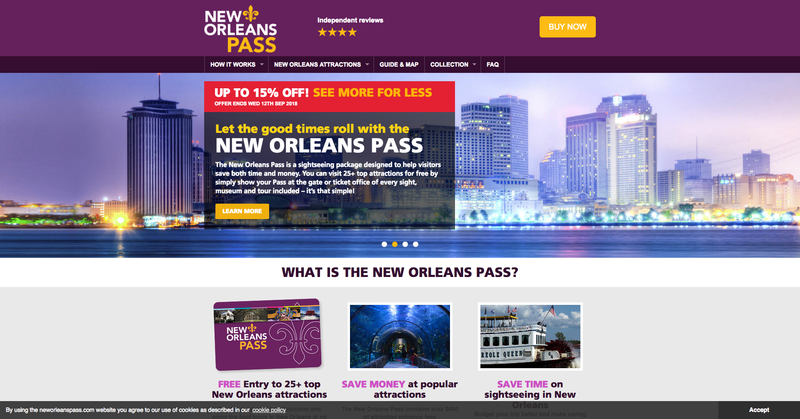 New Orleans Pass Screenshot