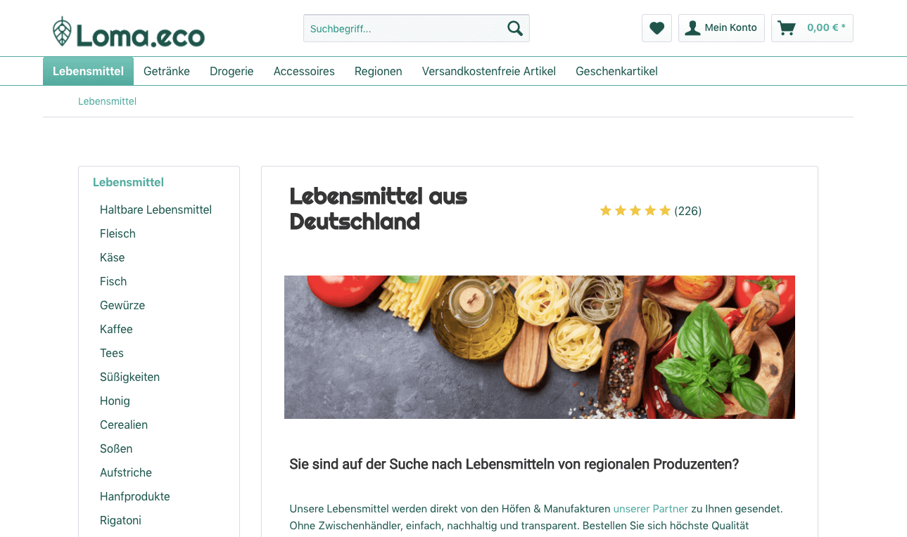 Loma.eco Screenshot