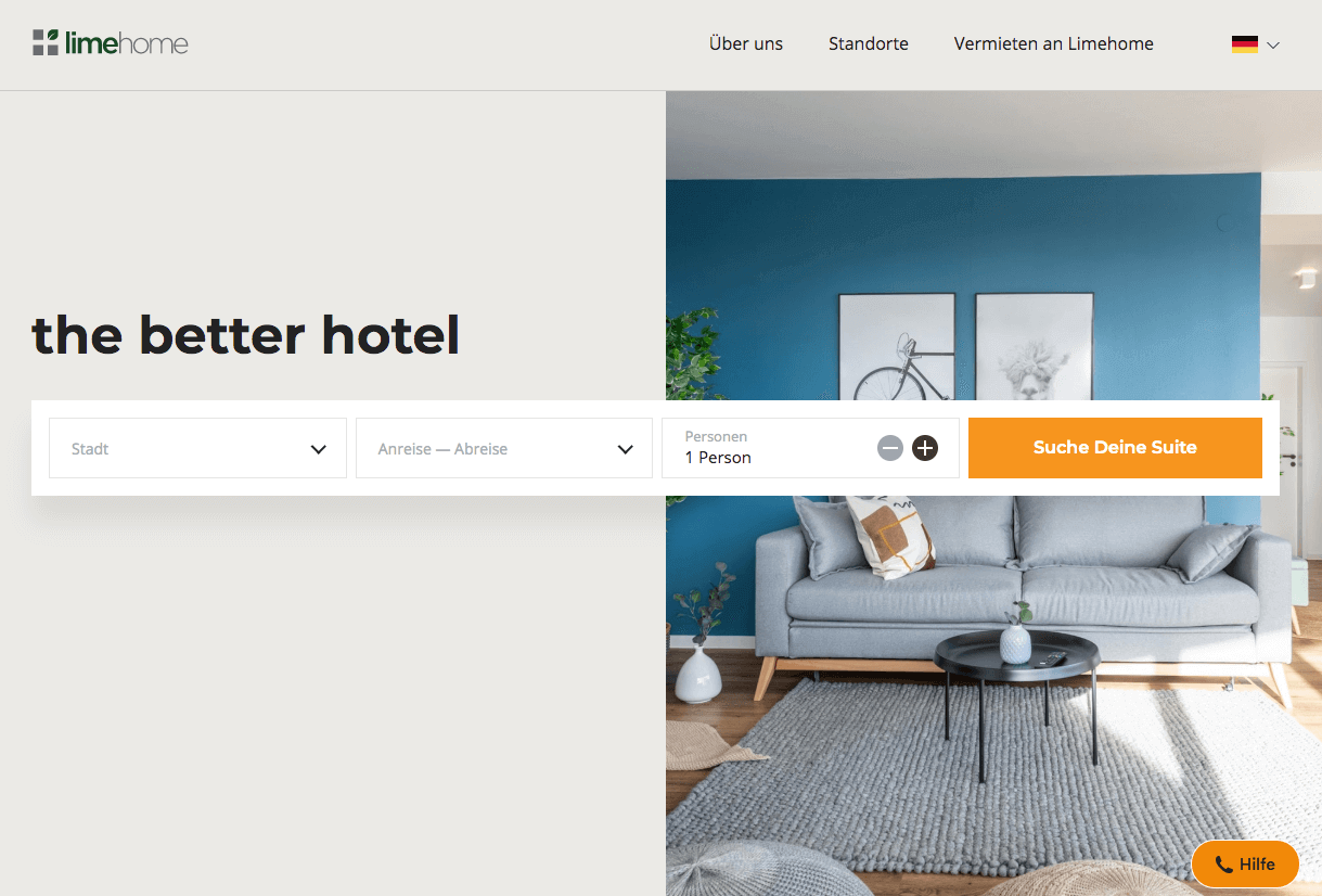 limehome Screenshot