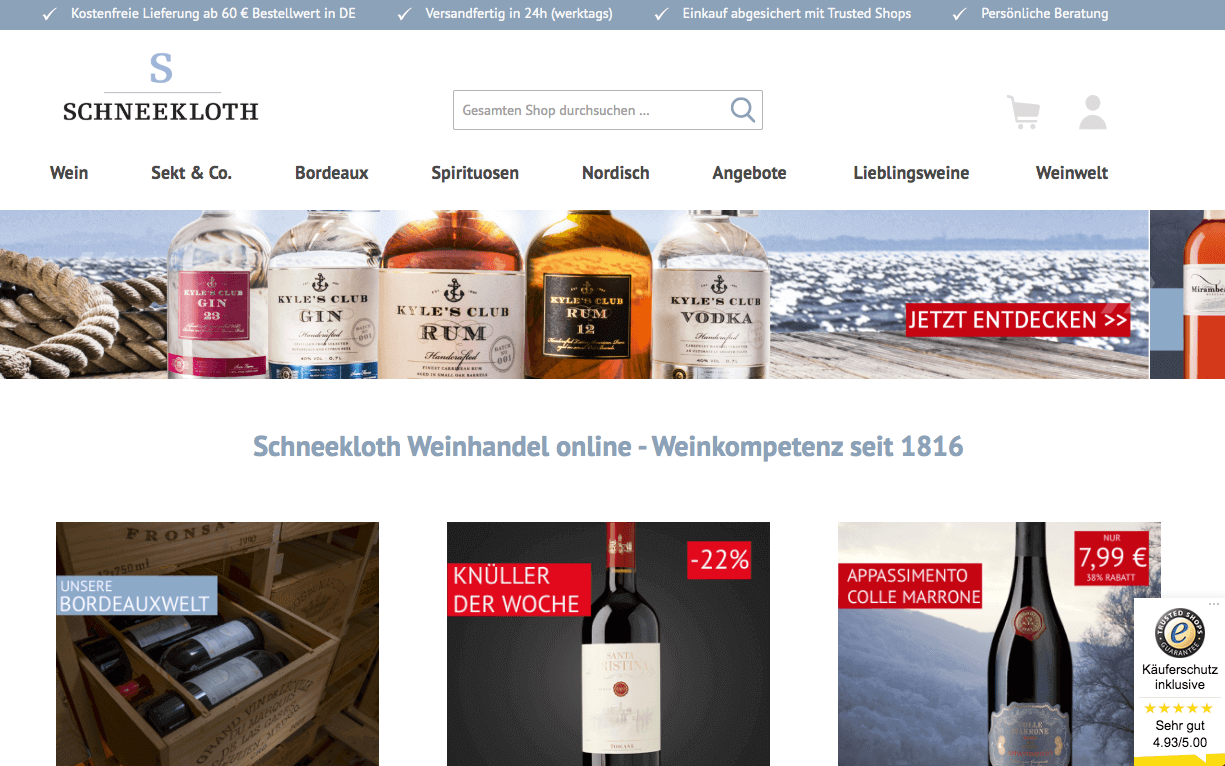 SCHNEEKLOTH Screenshot