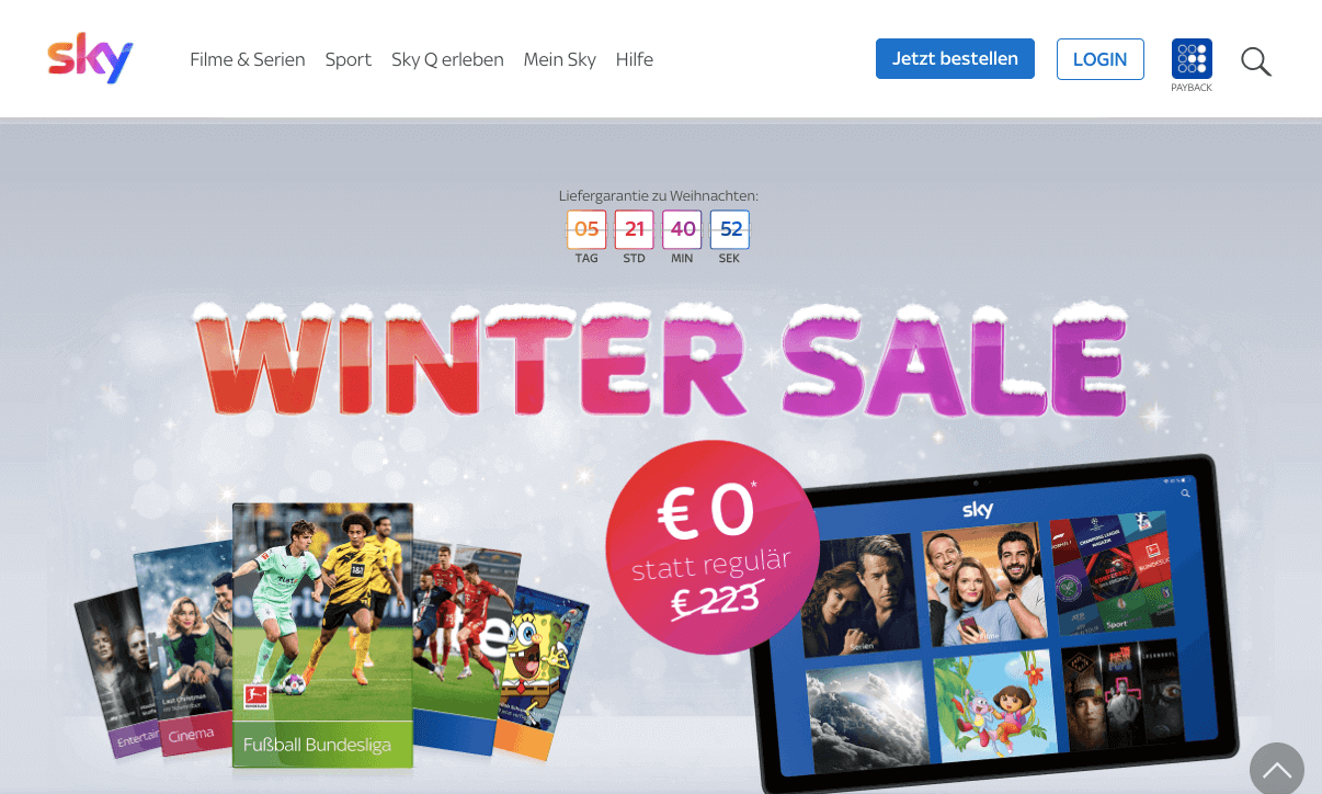 Sky Q Screenshot
