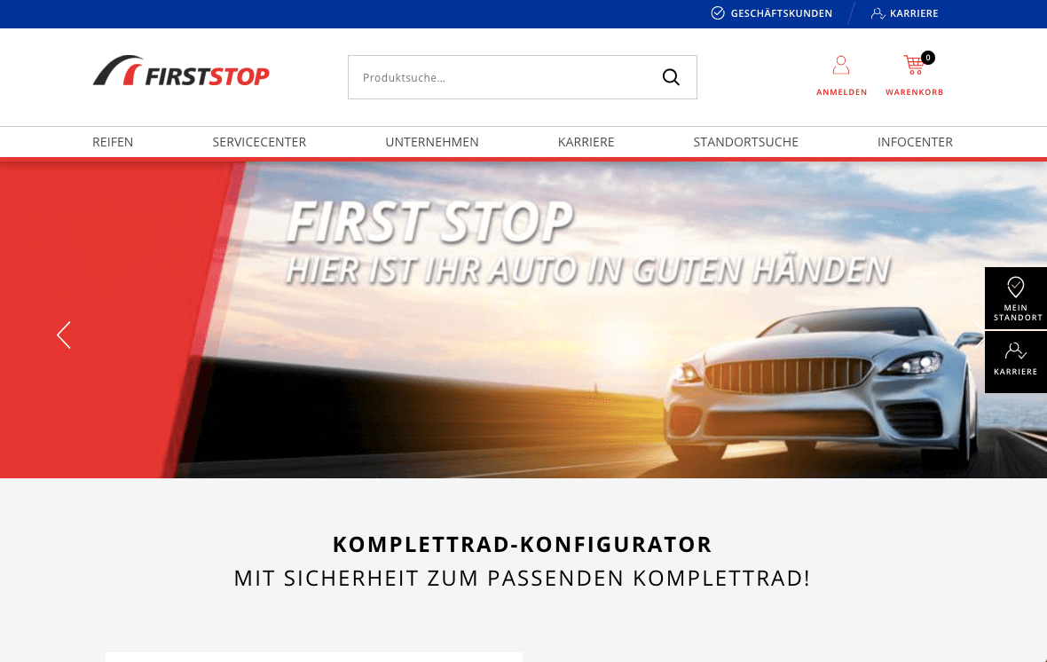 First Stop Screenshot