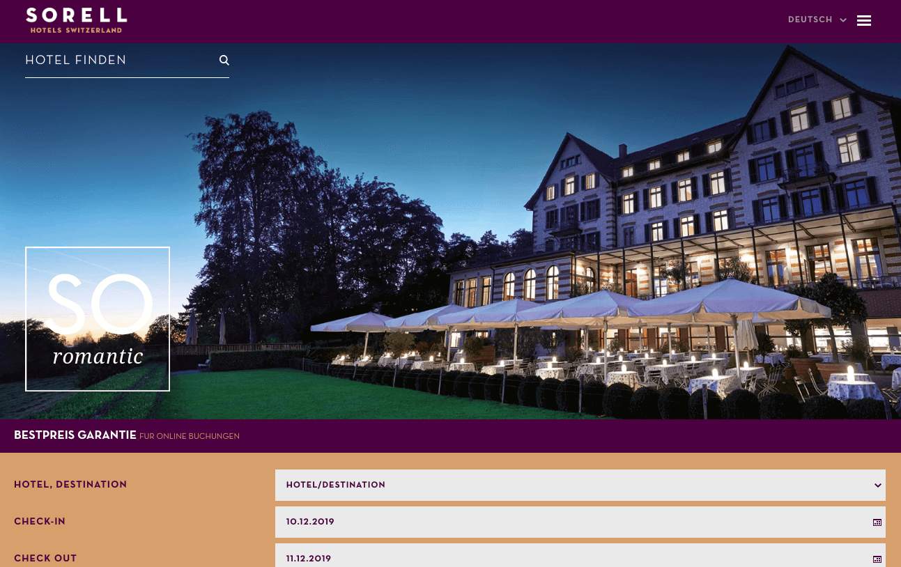 Sorell Hotels AT Screenshot