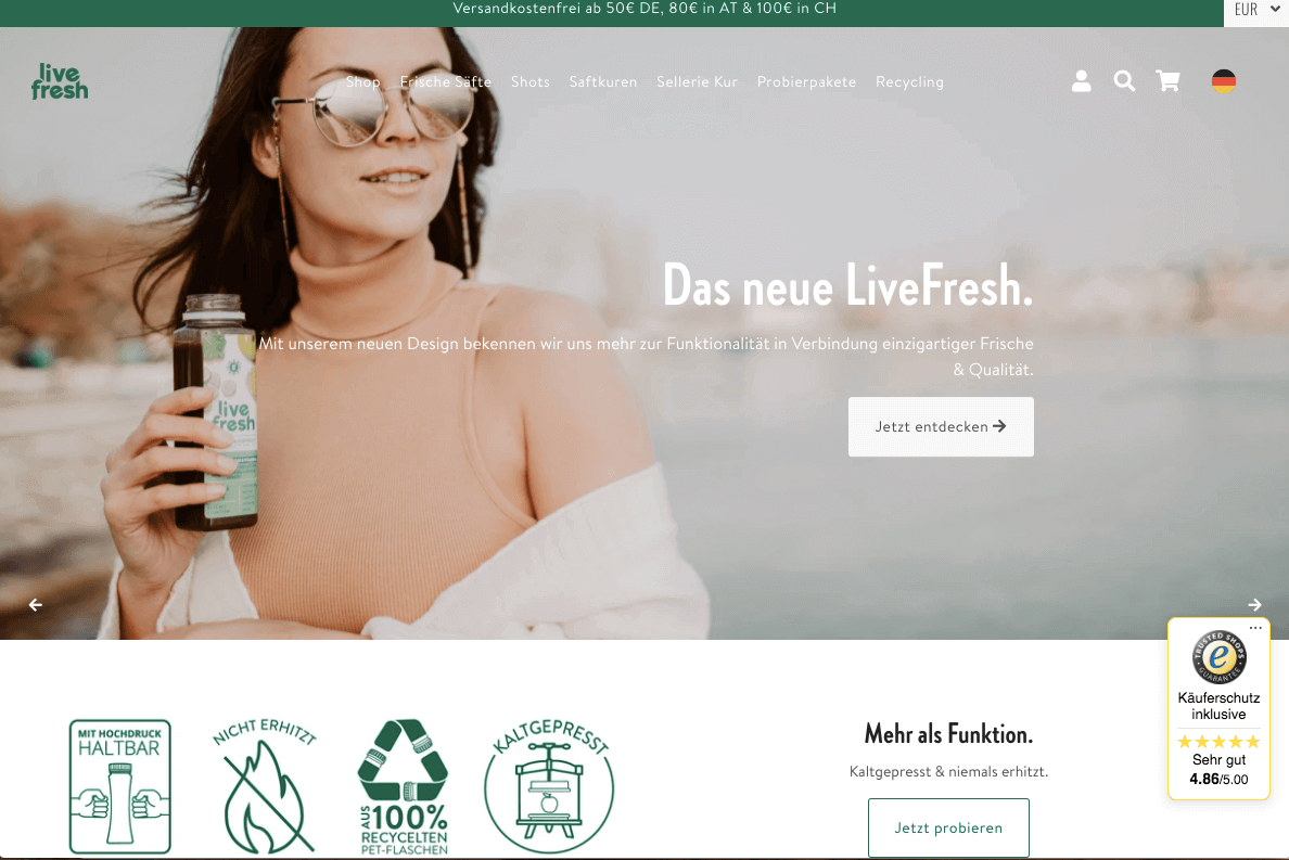 livefresh Screenshot