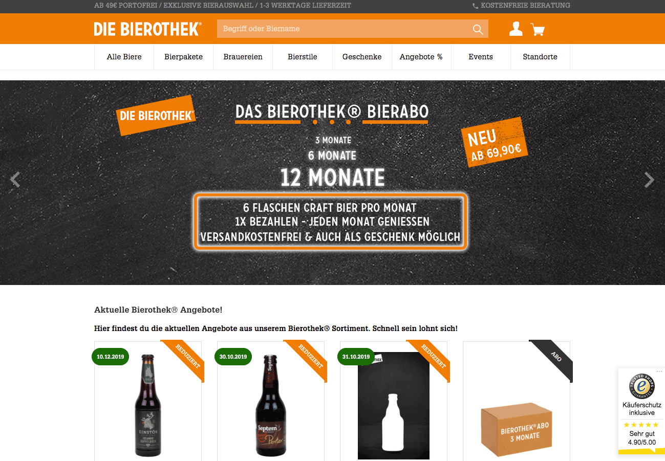 DIE BIEROTHEK Screenshot