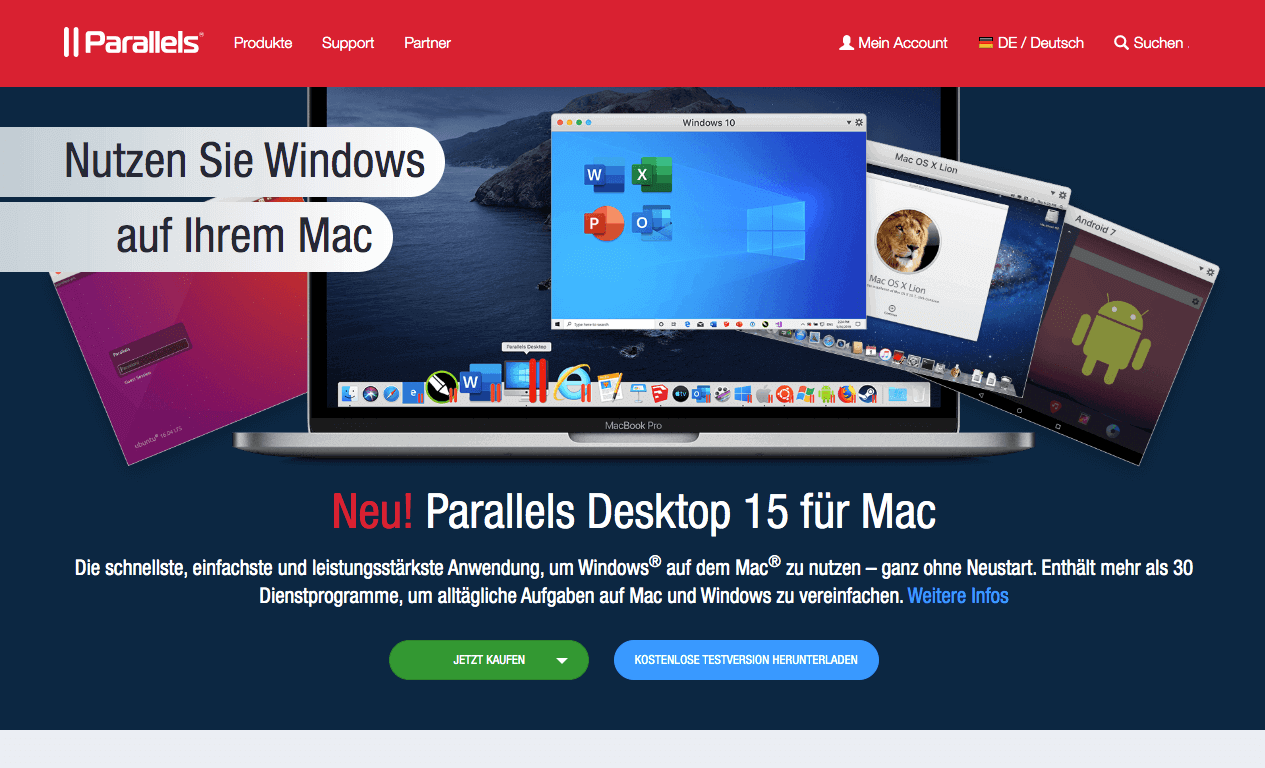 Parallels Screenshot