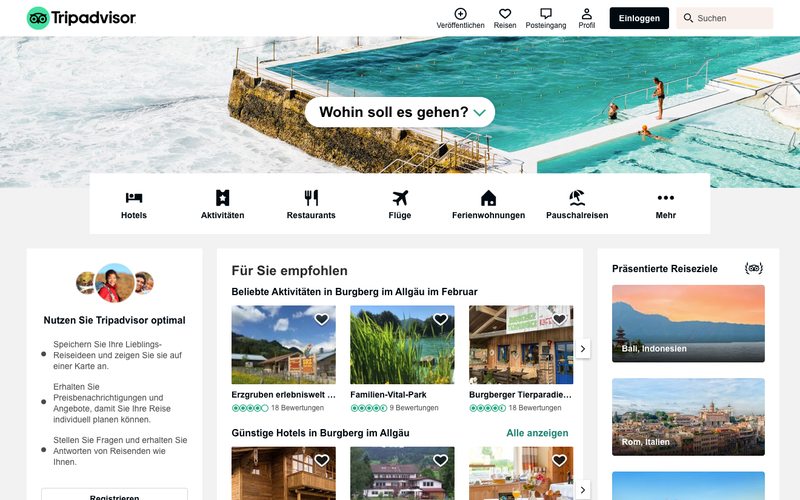Tripadvisor Screenshot