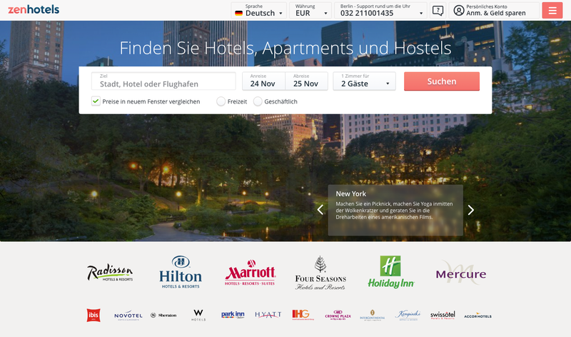 zenhotels Screenshot