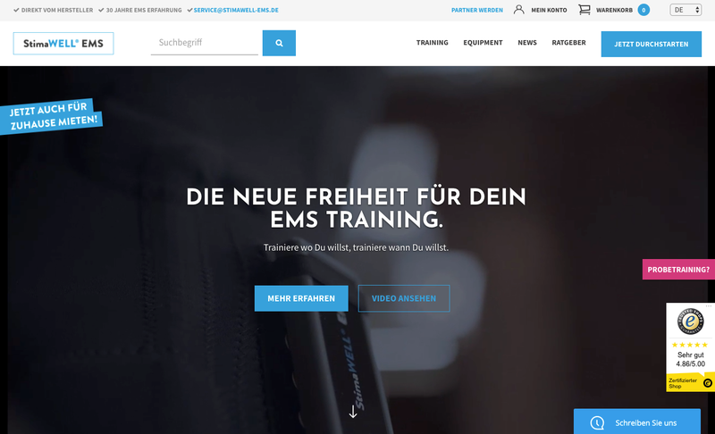 StimaWELL EMS Screenshot