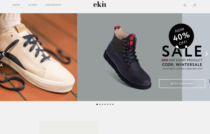 ekn footwear Screenshot