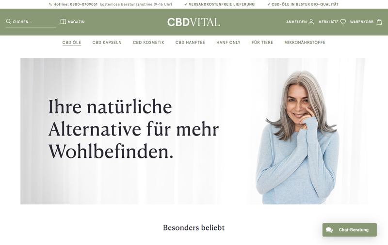 CBD Vital Screenshot