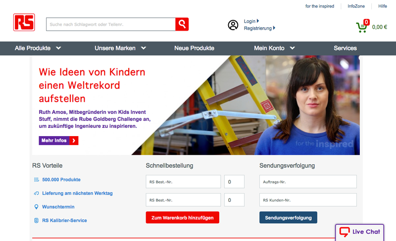 RS Components Screenshot