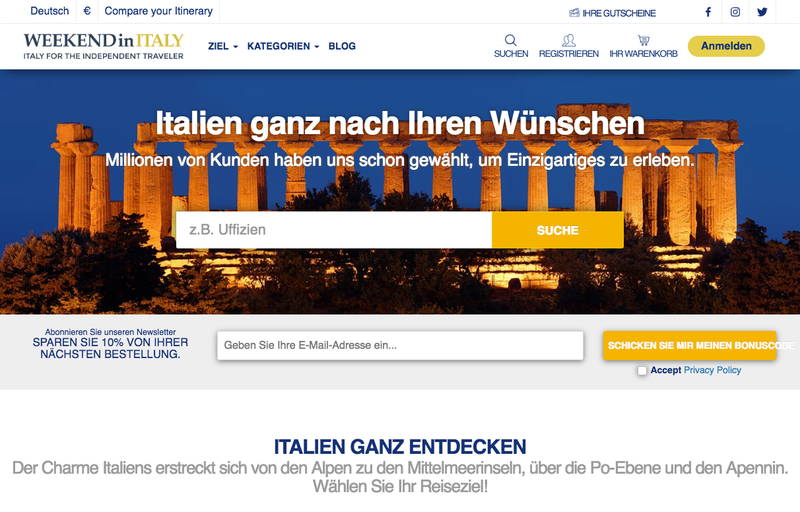 Weekend in Italy Screenshot
