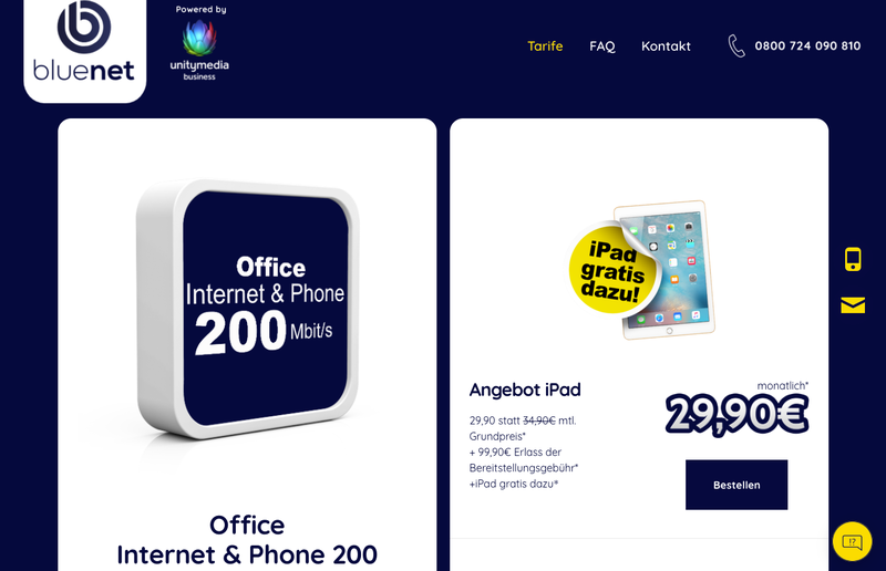 bluenet Screenshot