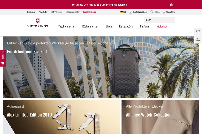 Victorinox Screenshot