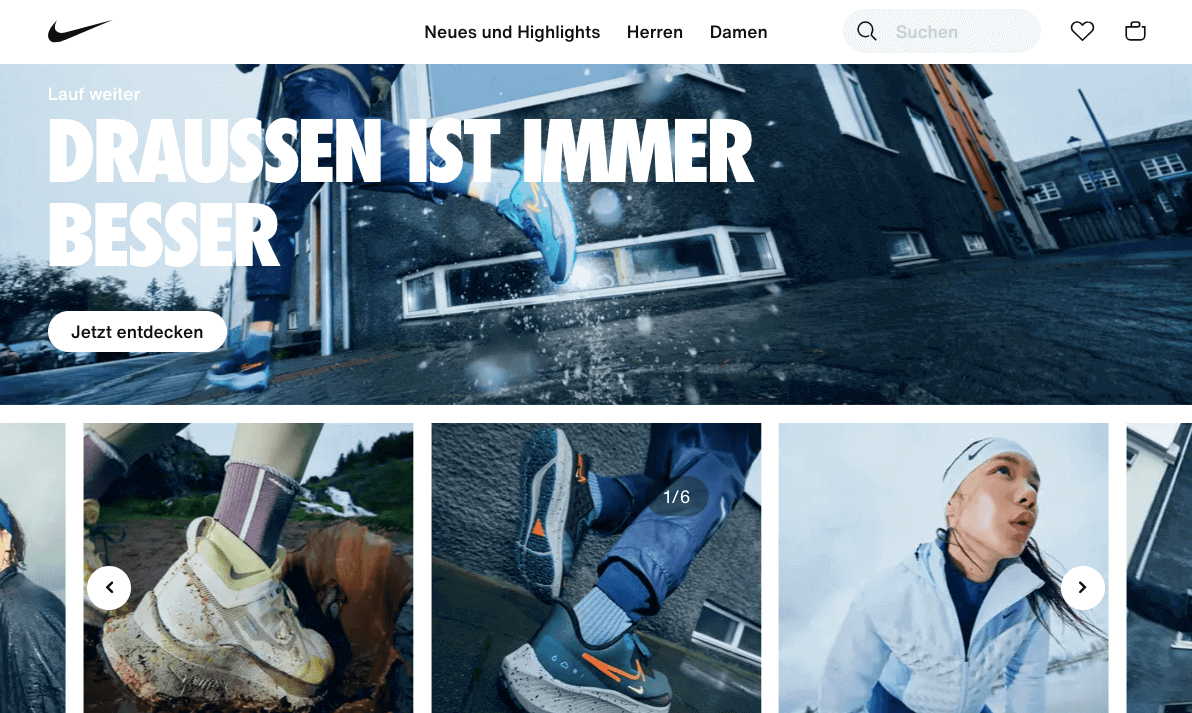 Nike AT Screenshot