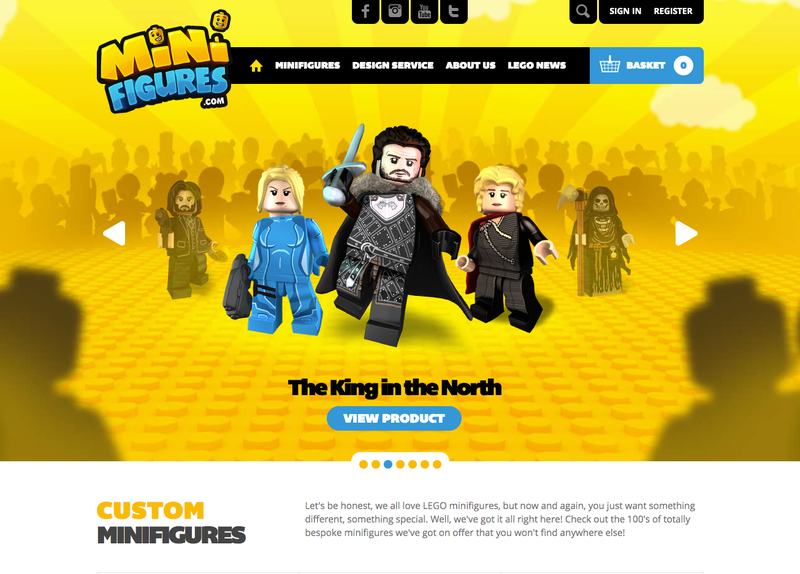 Minifigures.com Screenshot