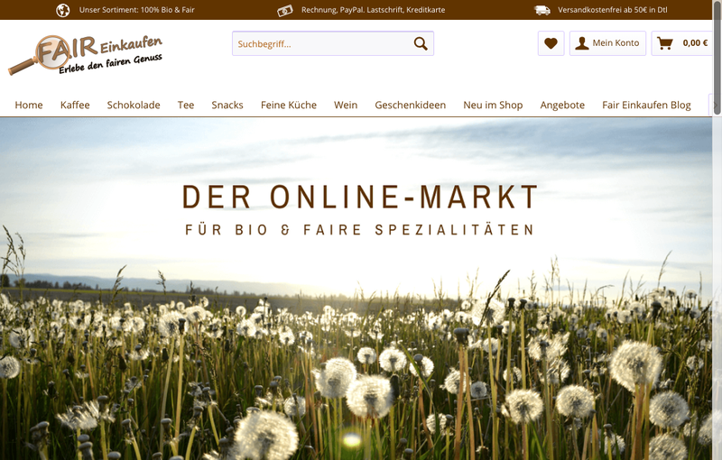 Fair Einkaufen Screenshot