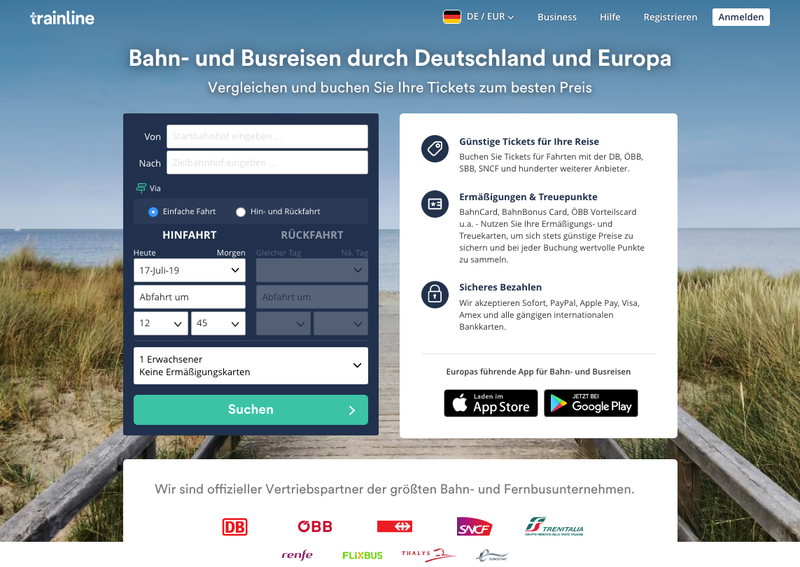 trainline Screenshot