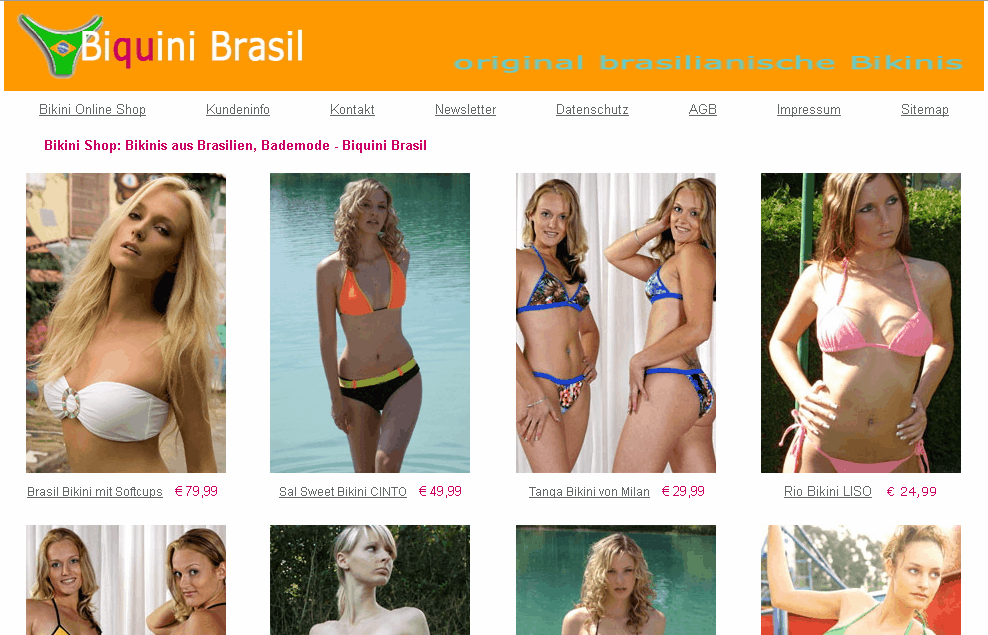 Biquini Brasil Screenshot