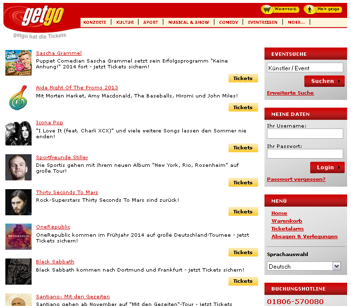 getgo.de Screenshot