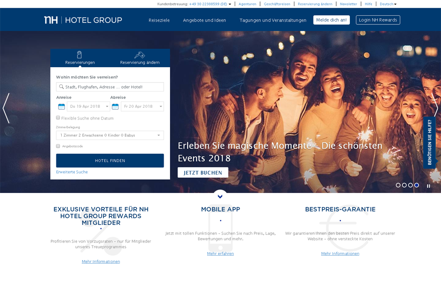 NH-Hotels Screenshot
