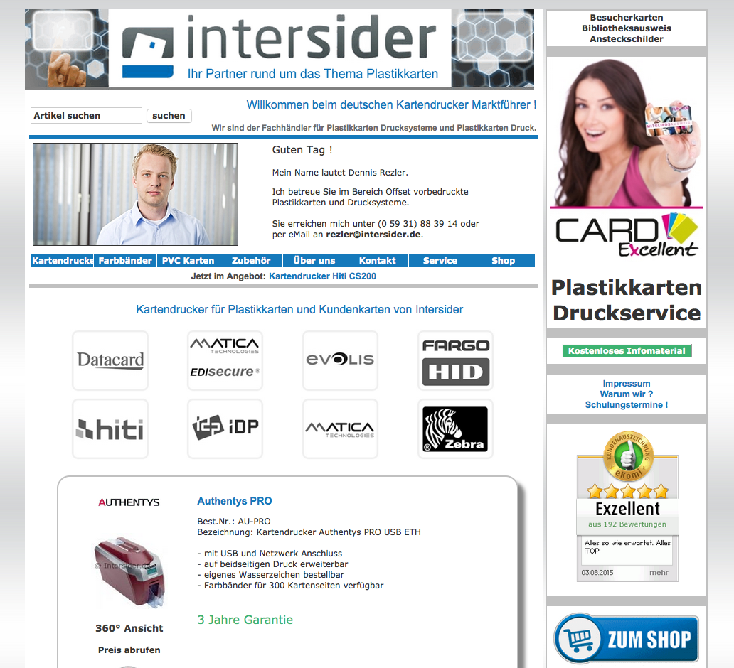 Kartendrucker.de Screenshot