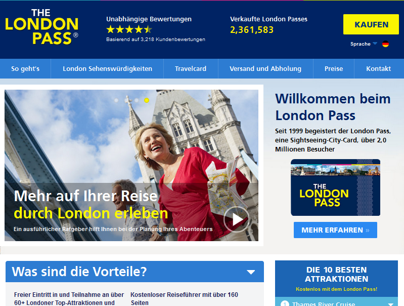 THE LONDON PASS Screenshot