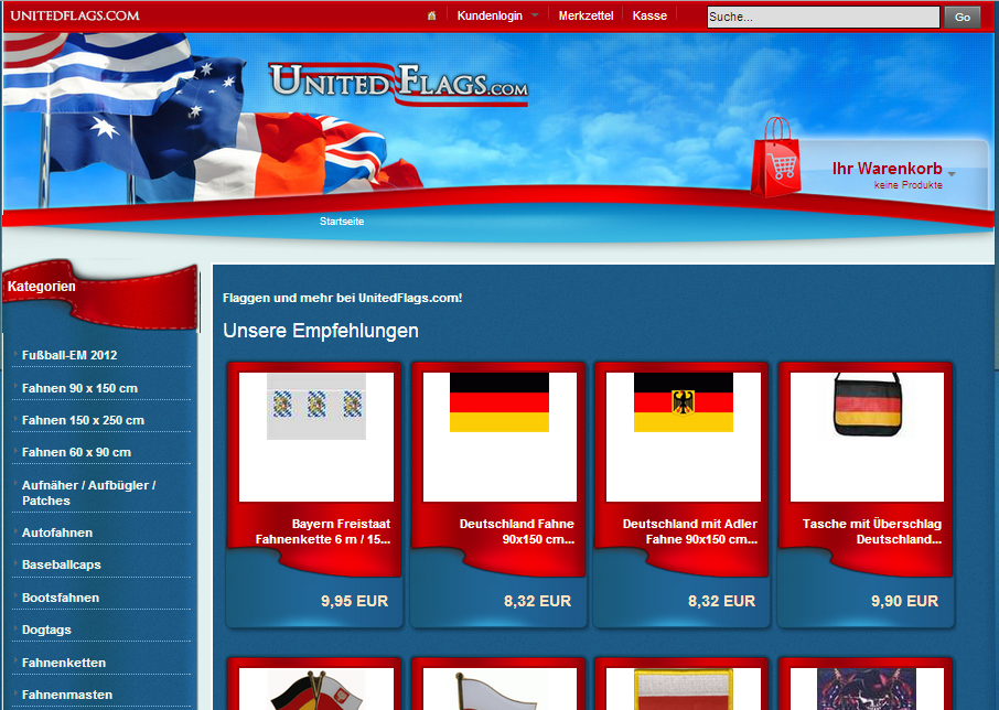 unitedflags.com Screenshot