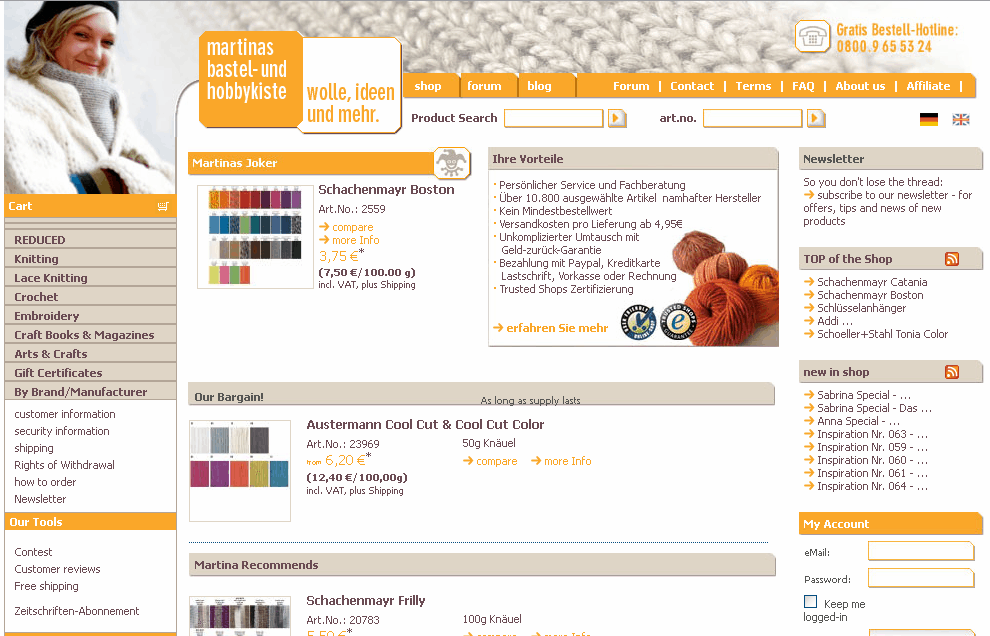 Bastel- und Hobbykiste Screenshot