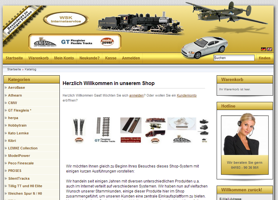 WSK-Internetservice.de Screenshot