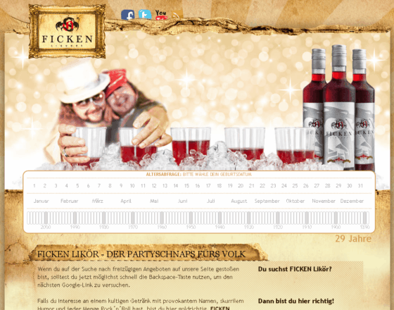 partyschnaps.com Screenshot