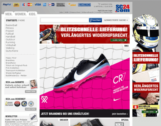 SC24.com Screenshot