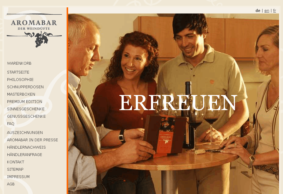 Aromabar Screenshot